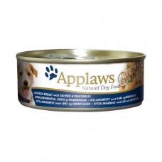 Applaws Dog Chicken and Salmon 156g Tin